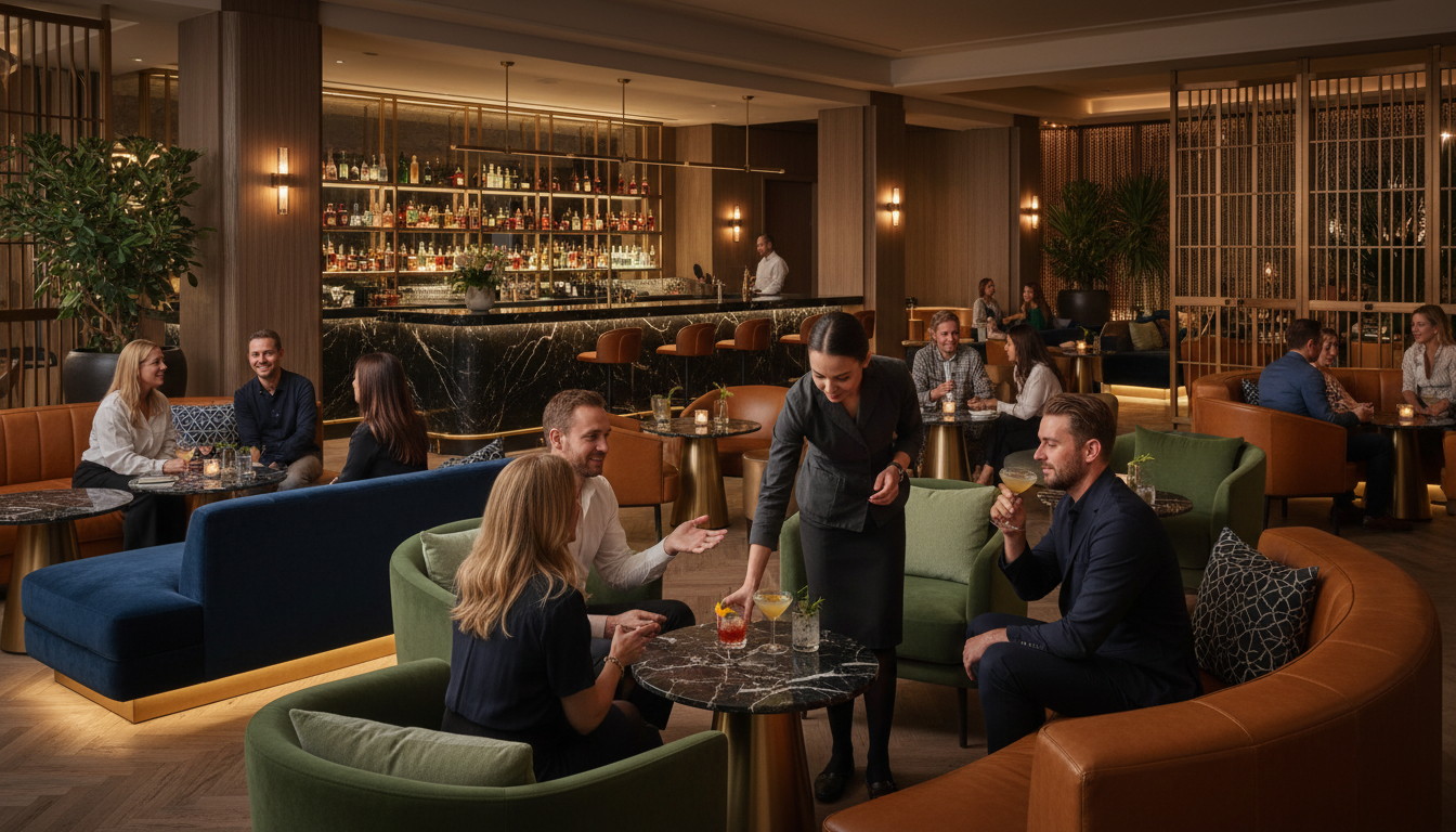 upscale lounge