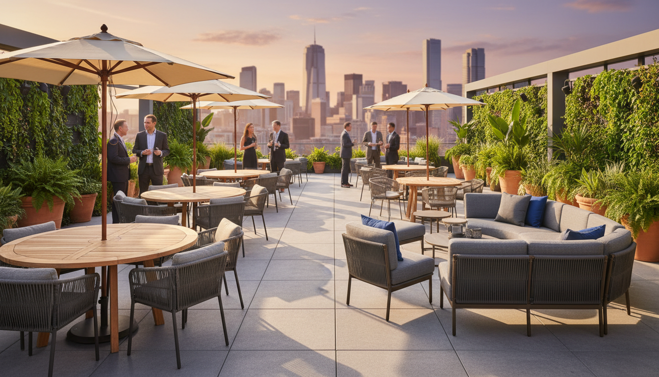 outdoor spaces