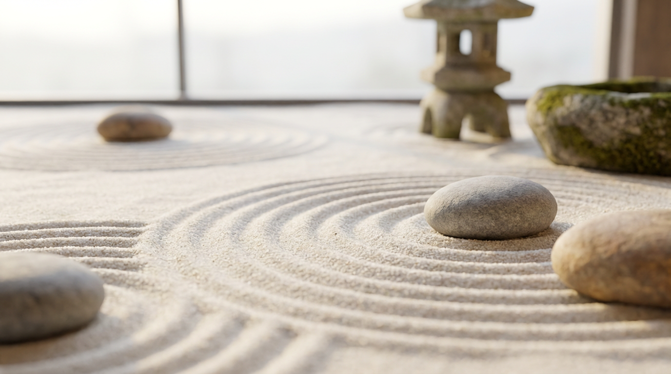 sand gravel garden