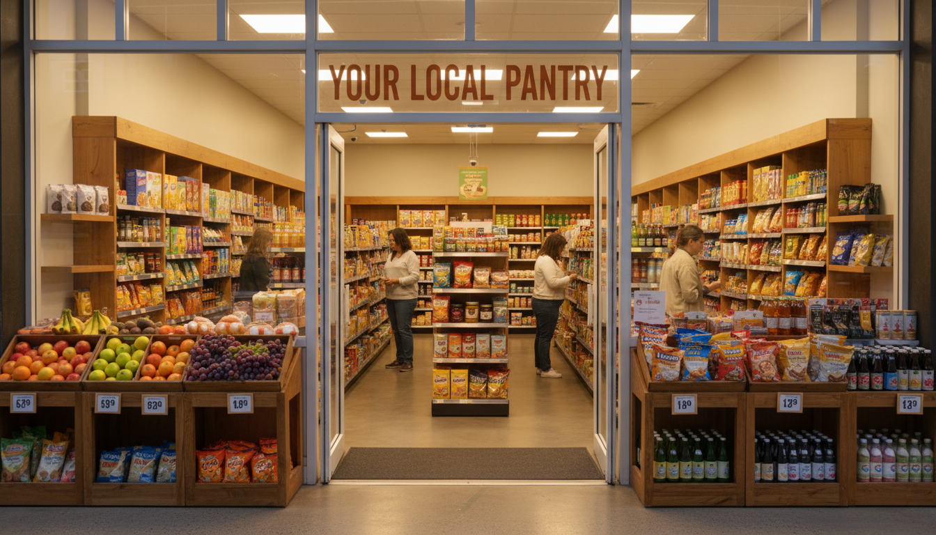 retail strip center