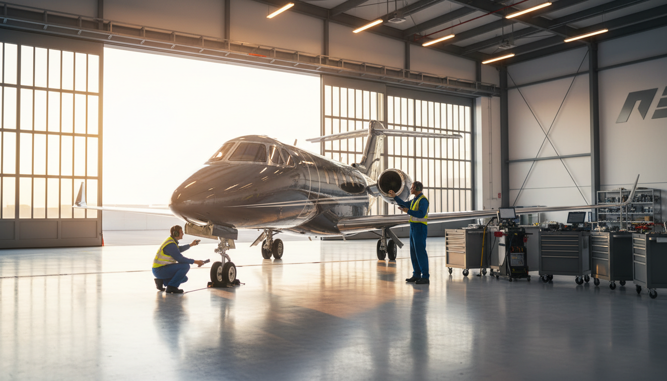 airplane hangar