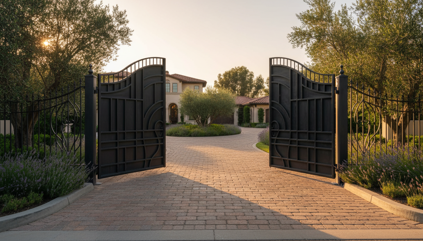 aluminium gates