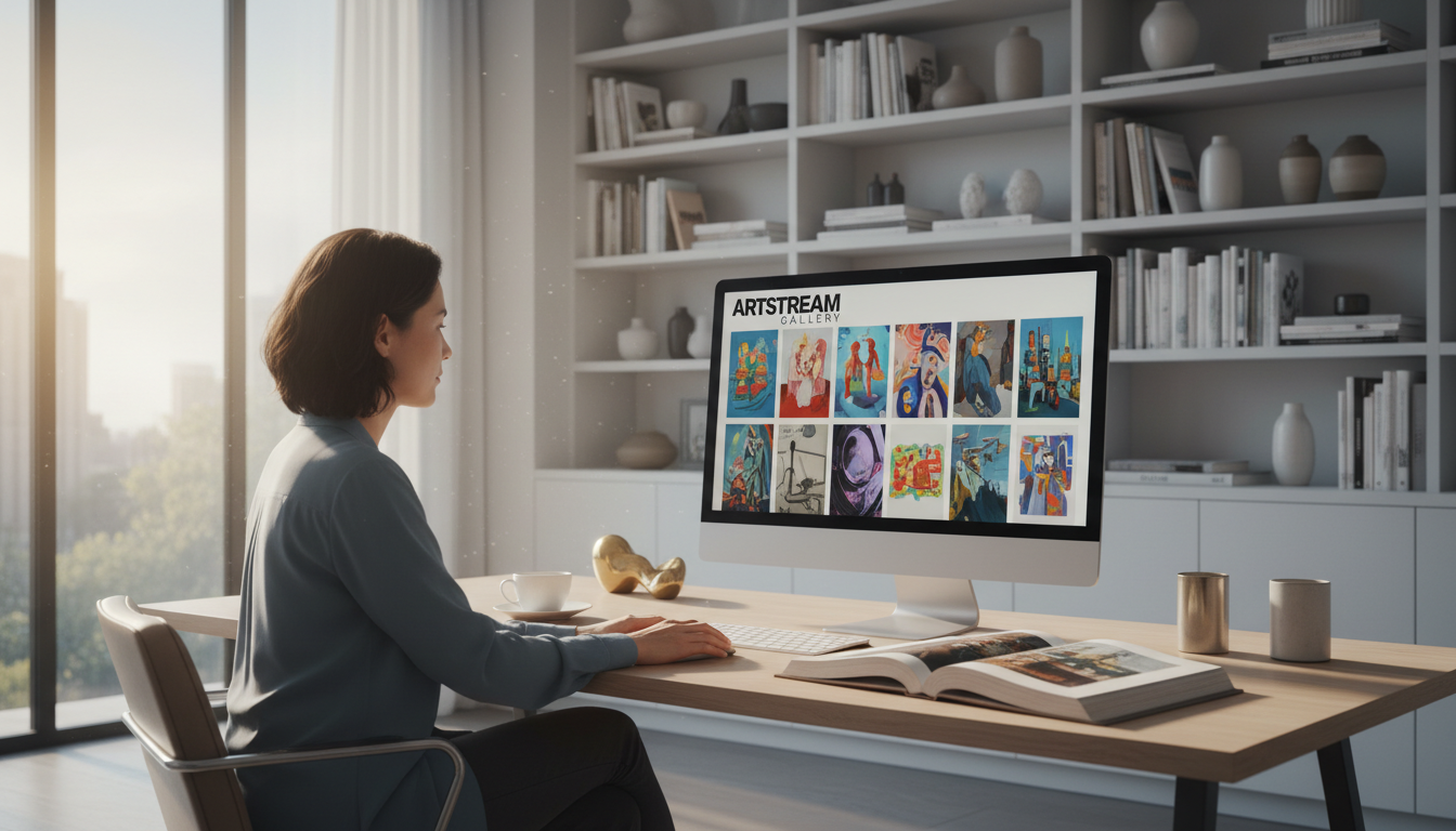 sharing art online