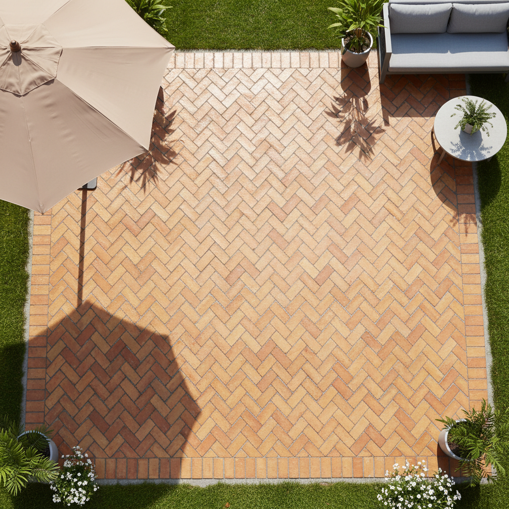 clean patio