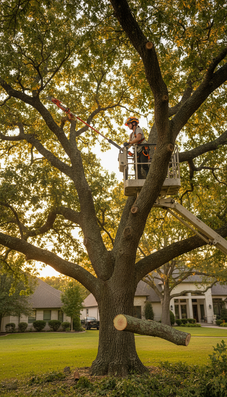 professional tree pruning