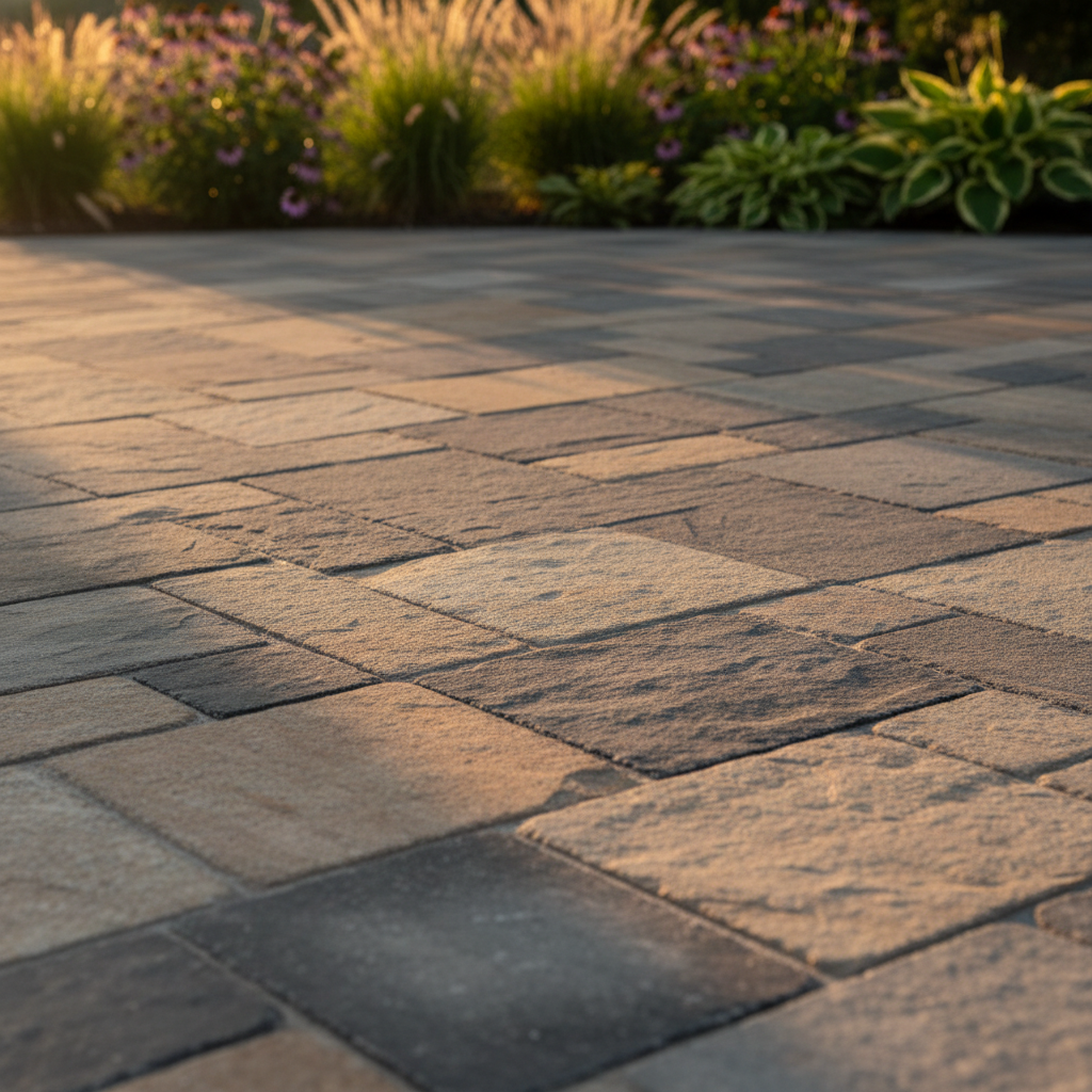 stone patio