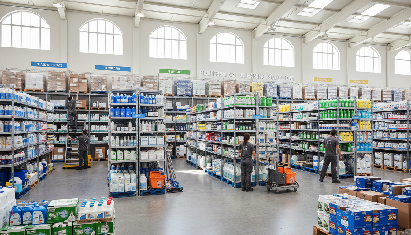 warehouse cleaning