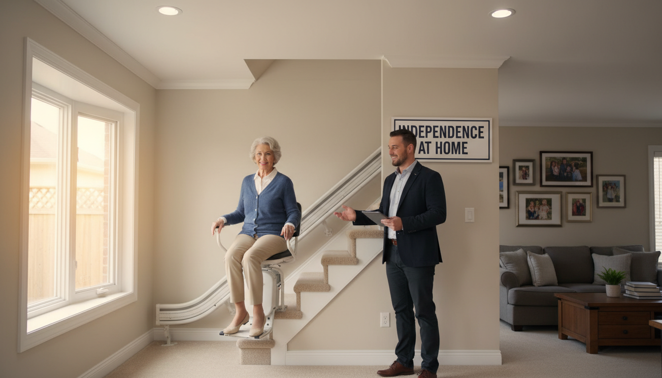 home lift interior