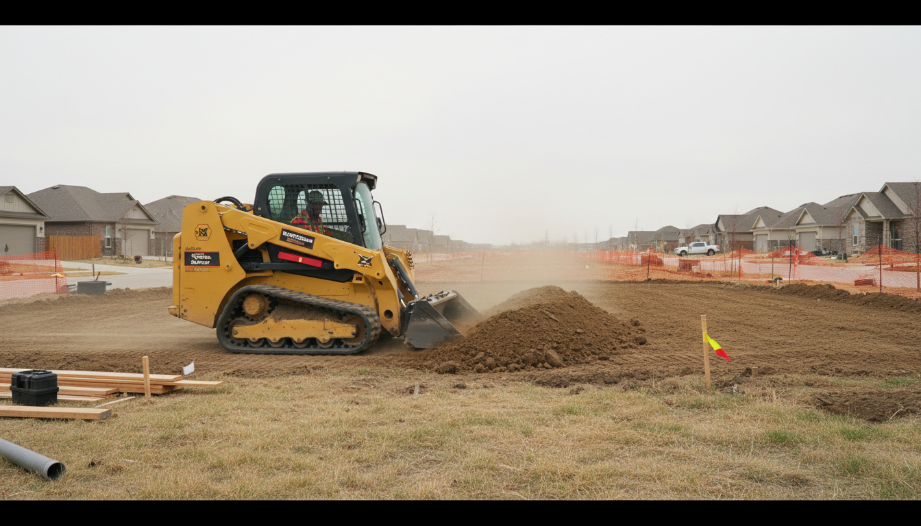 backhoe loader