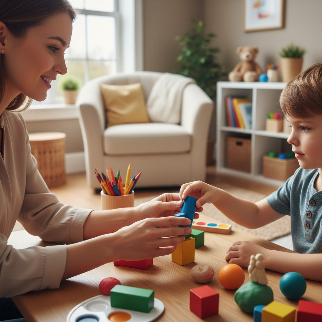 child therapy session