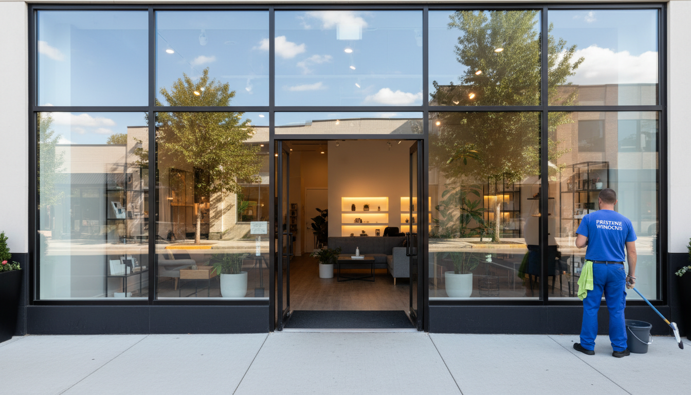 business building windows