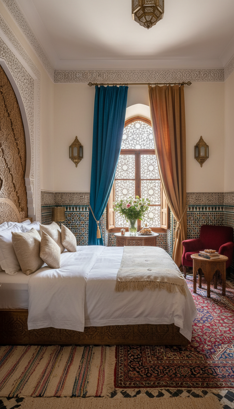 decorated room
