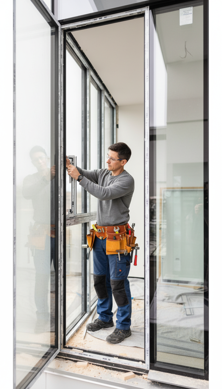 installing window