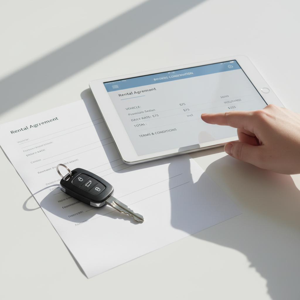 car rental agreement