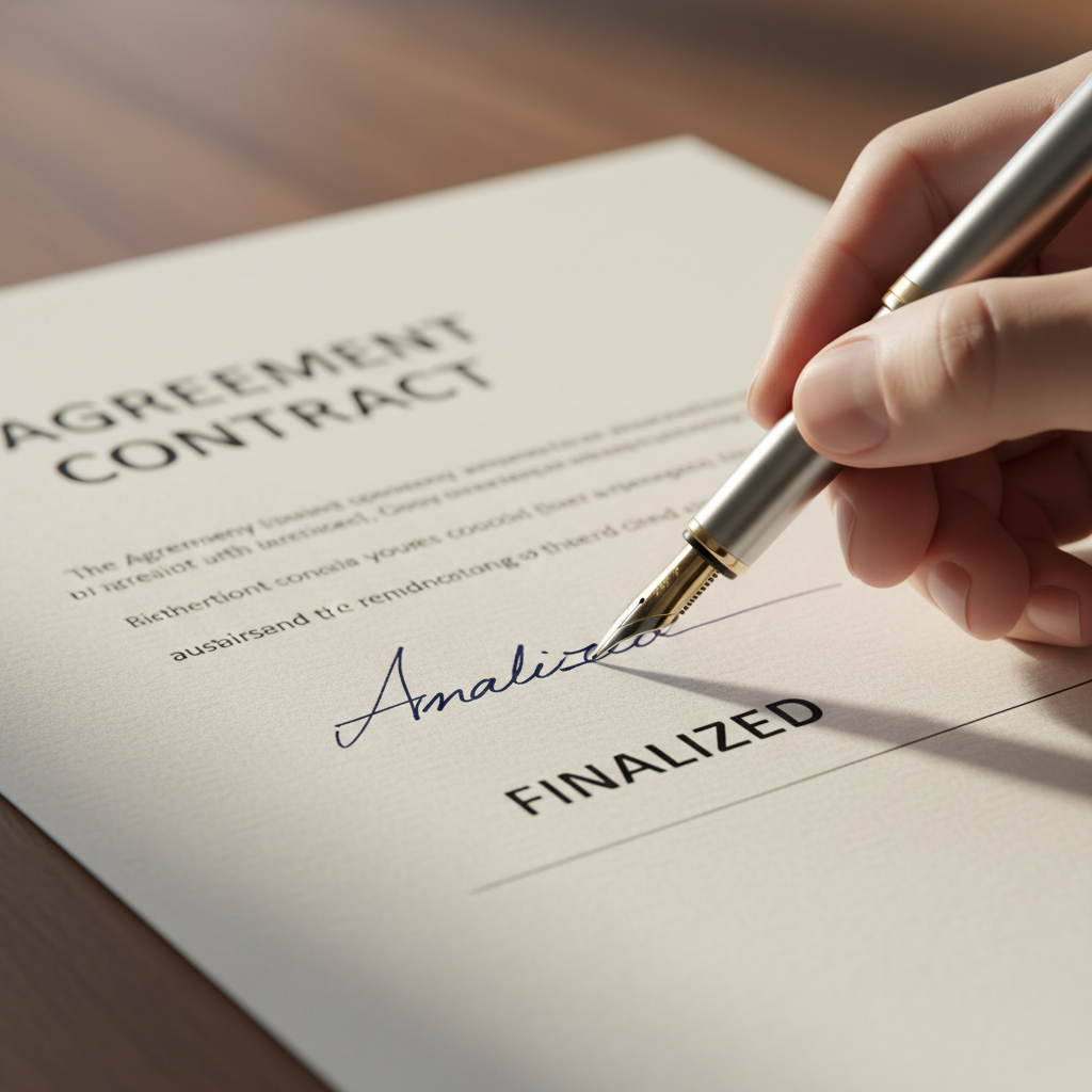 contract signature