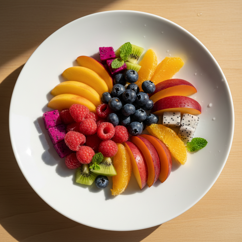 creative fruit platter
