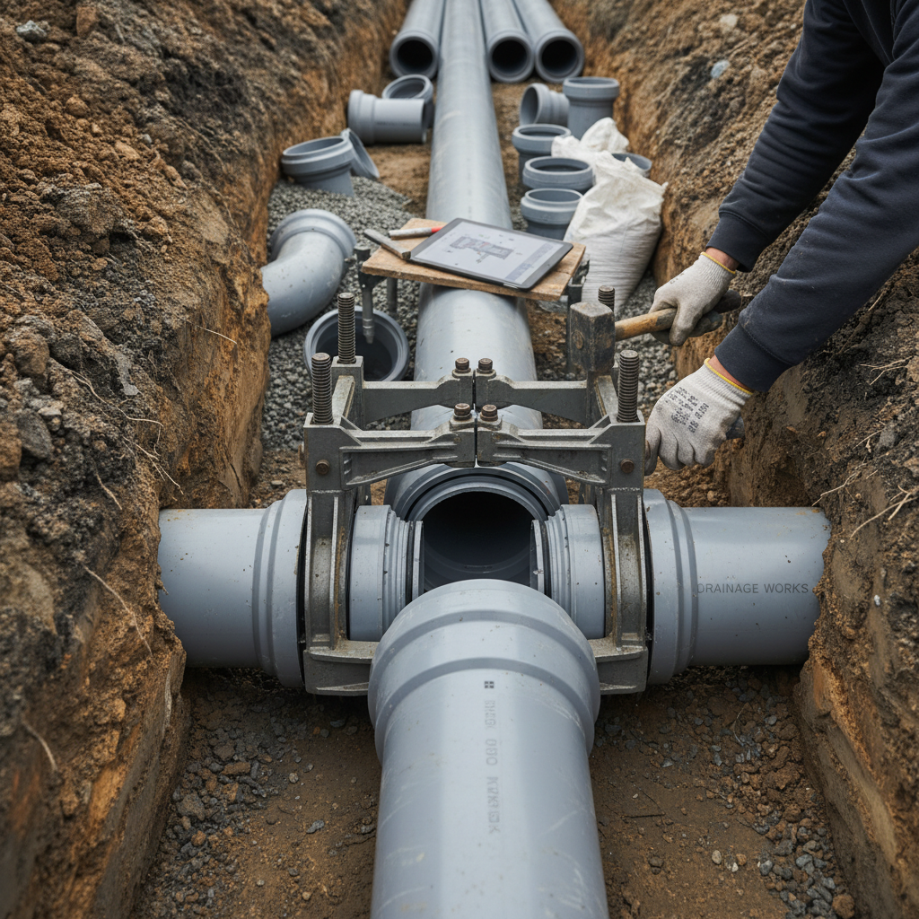 CPVC pipe installation