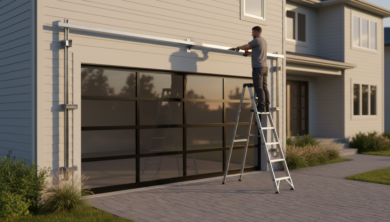 installation porte
