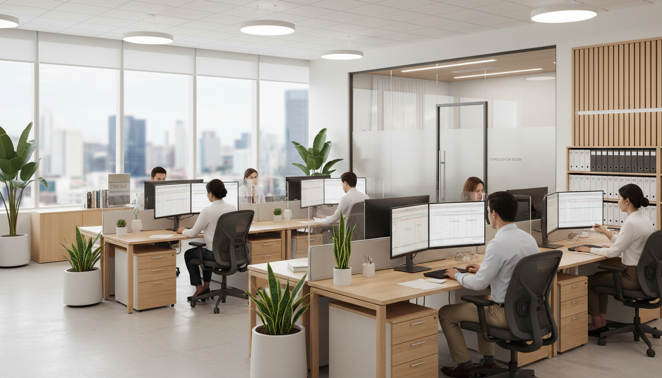 tax preparation office