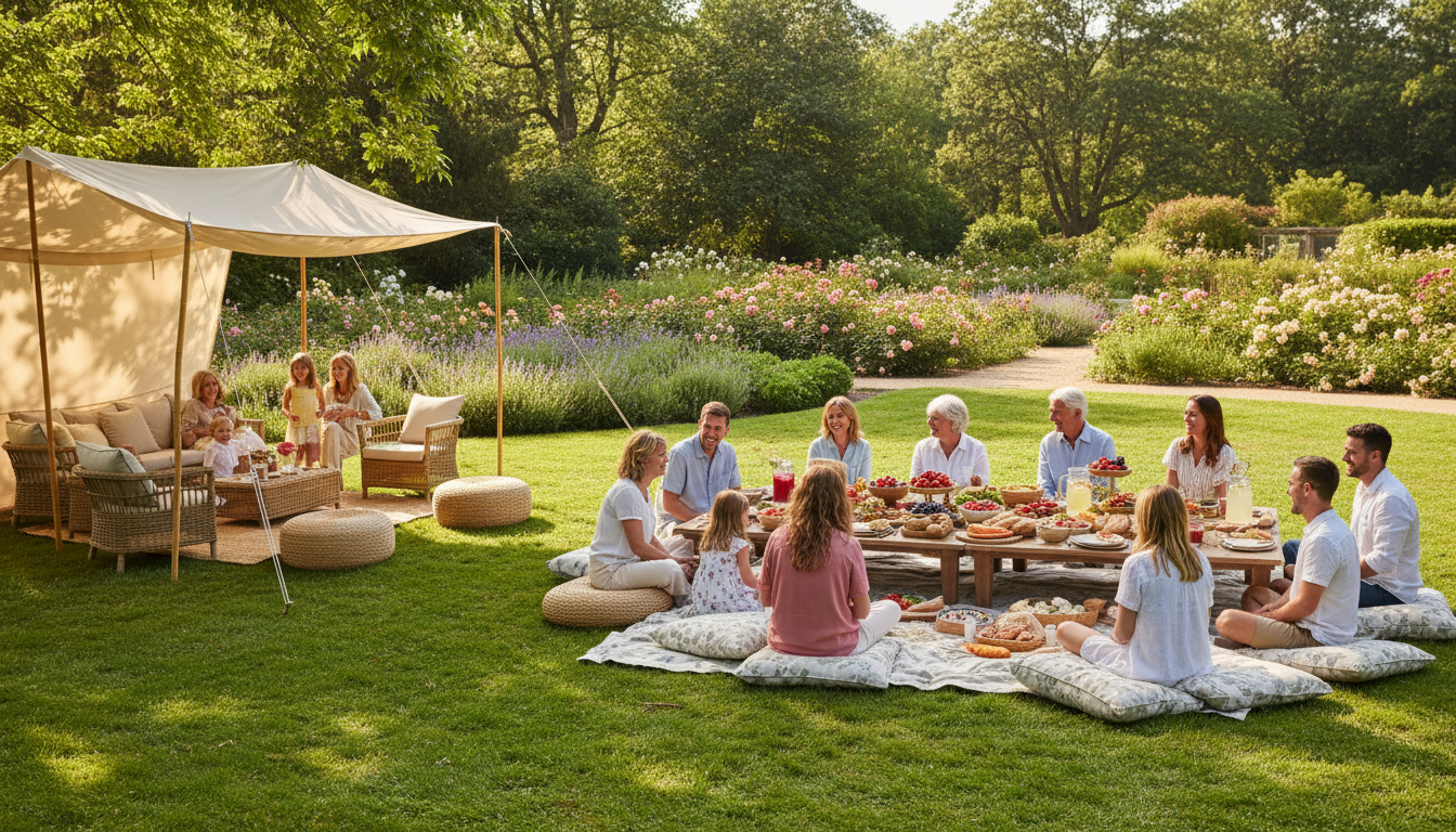 picnic setup