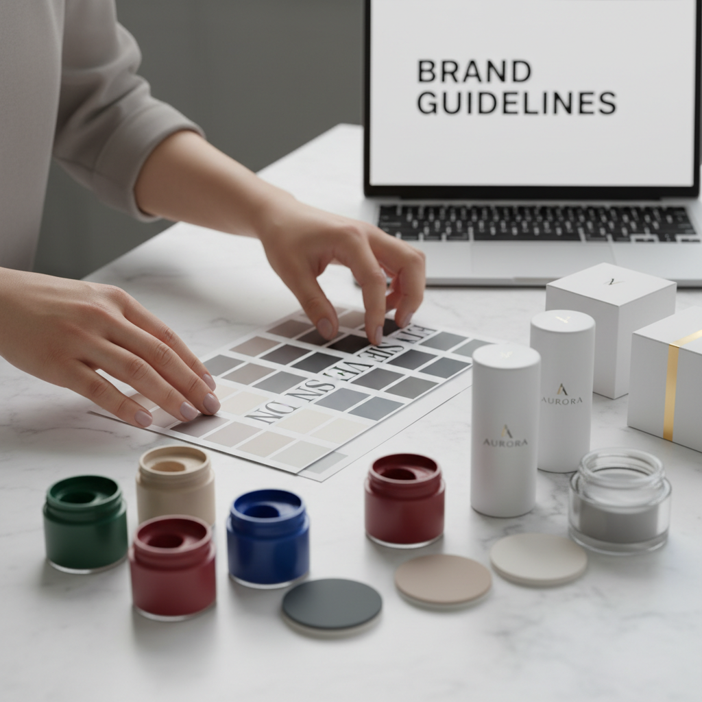makeup branding