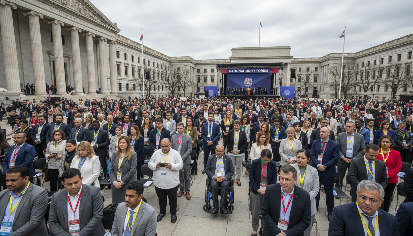 large crowd event