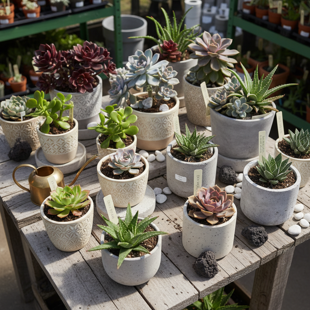 succulents garden