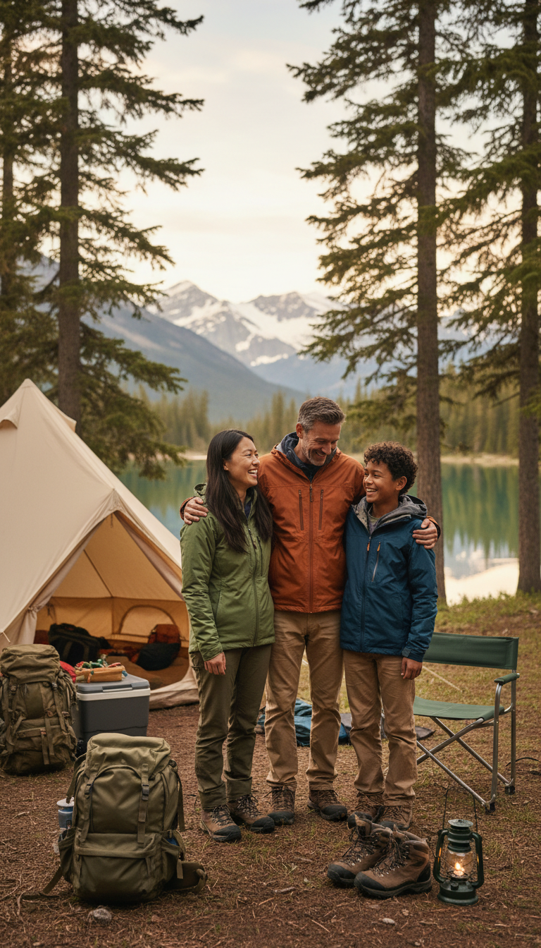 family camping