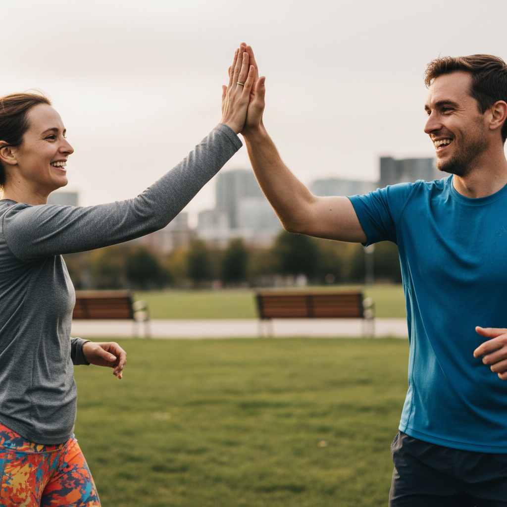 fitness celebration