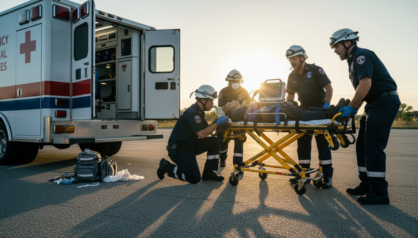 first aid team