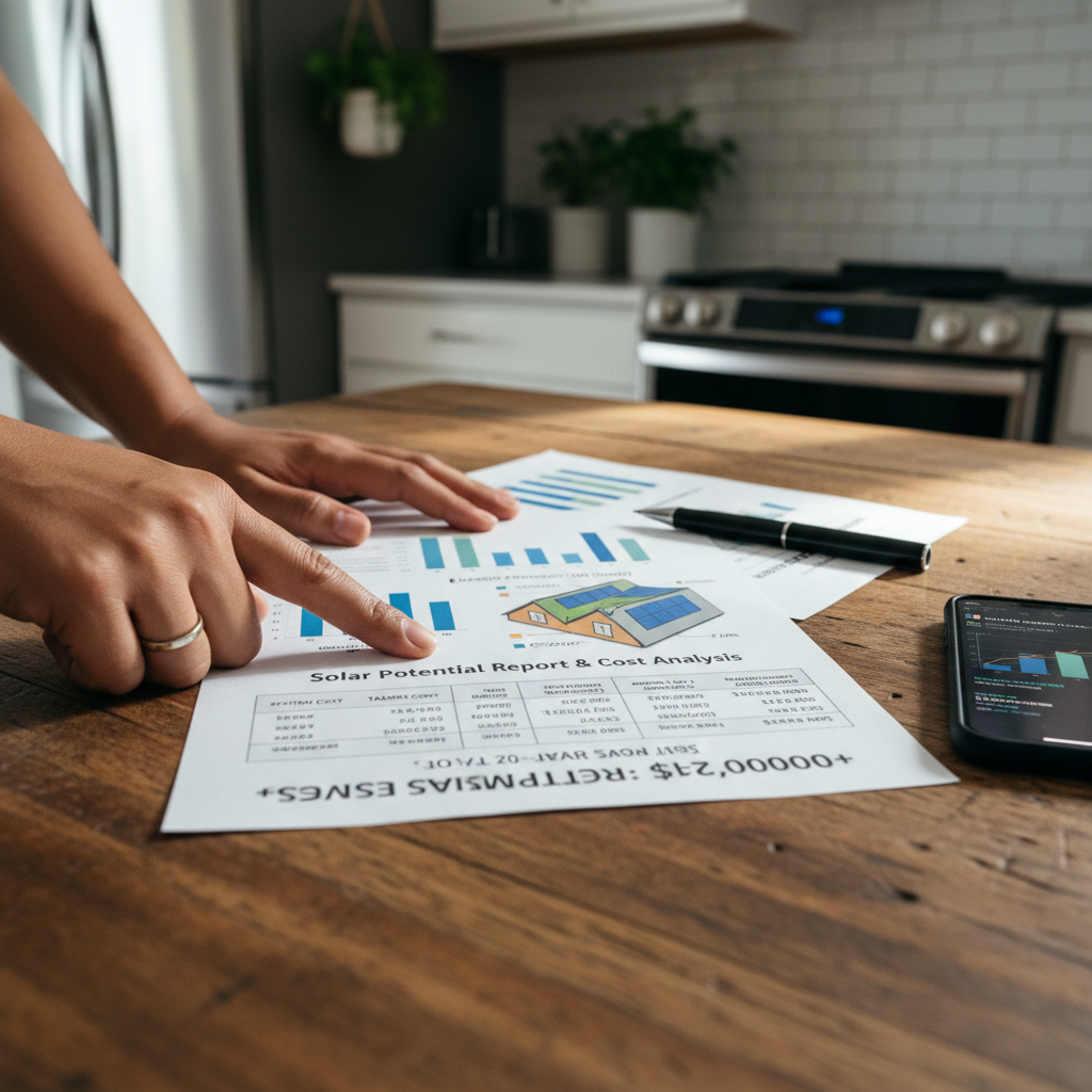 solar incentives paperwork