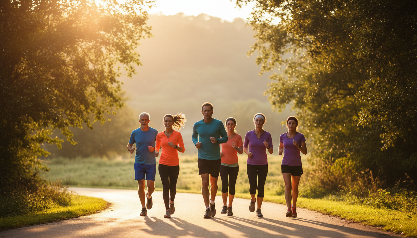 exercise outdoors