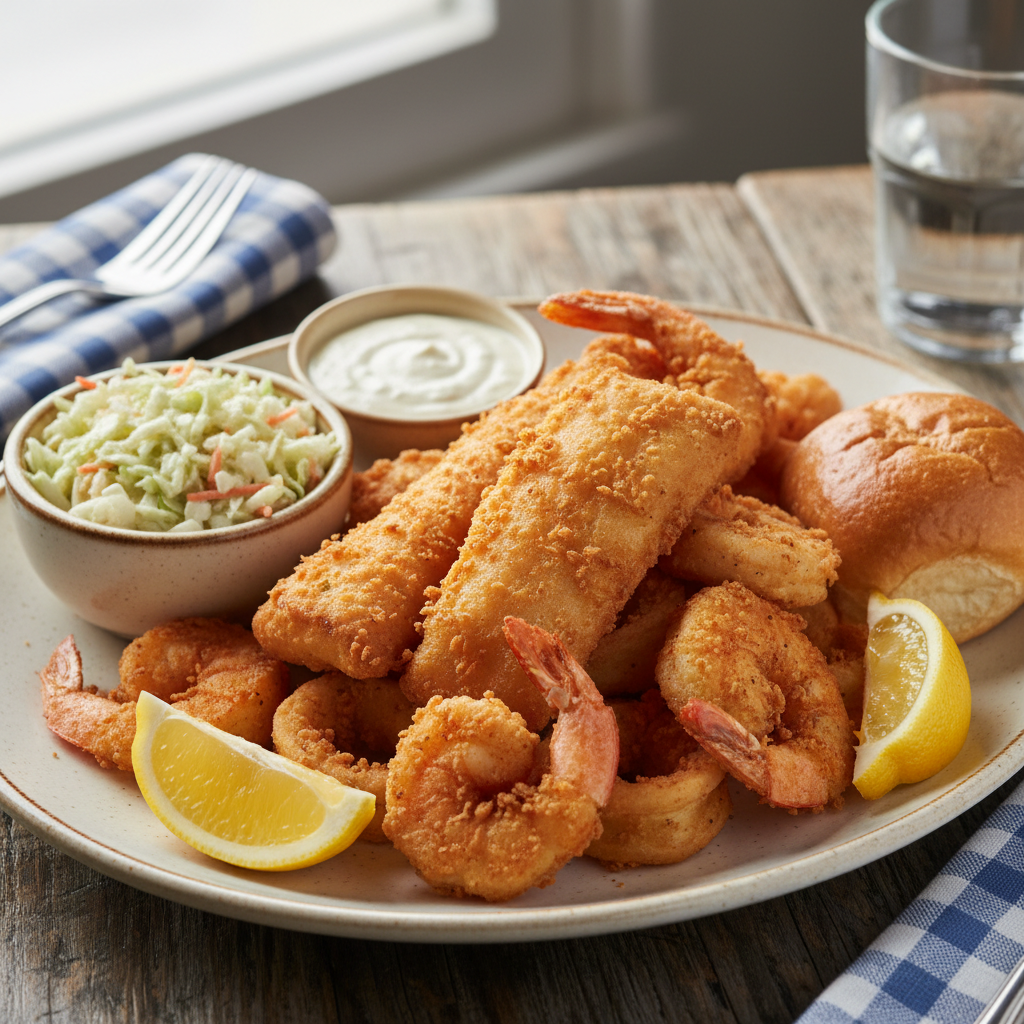 seafood plate