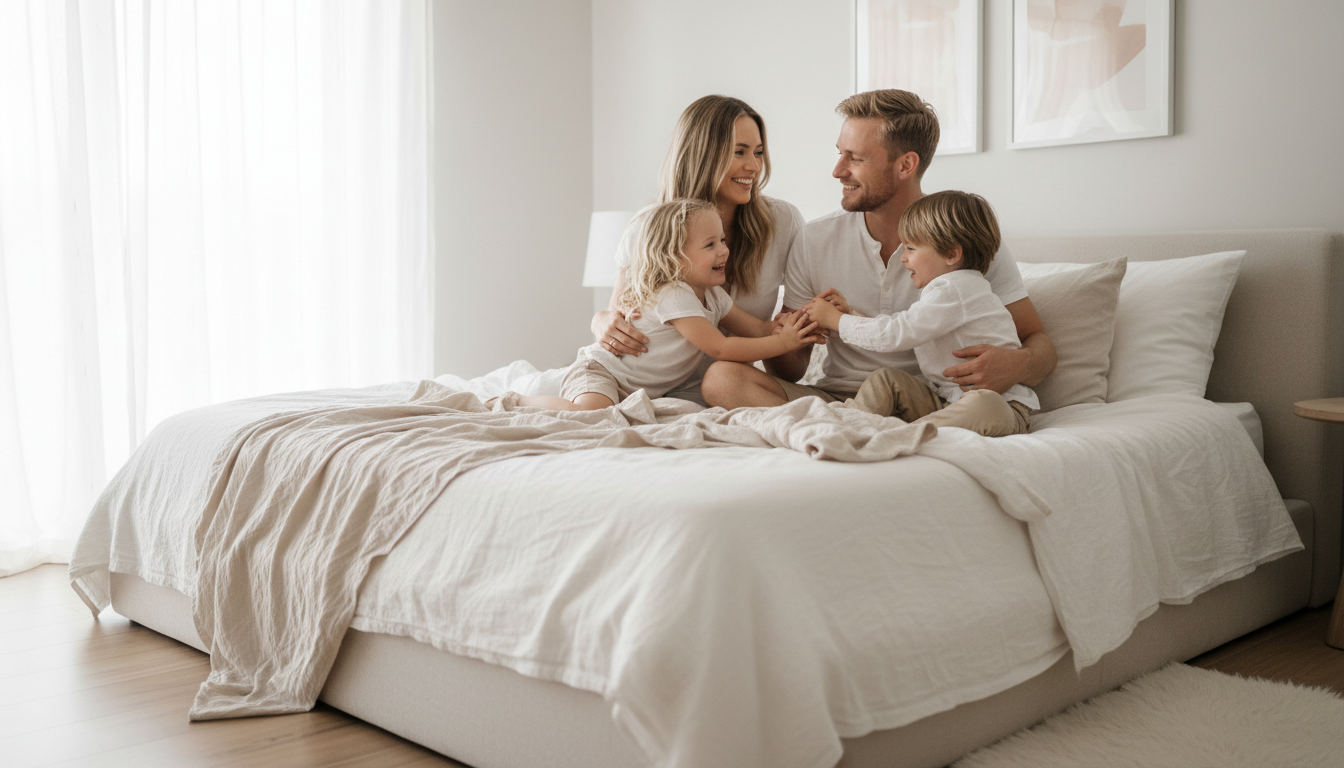 happy family photography