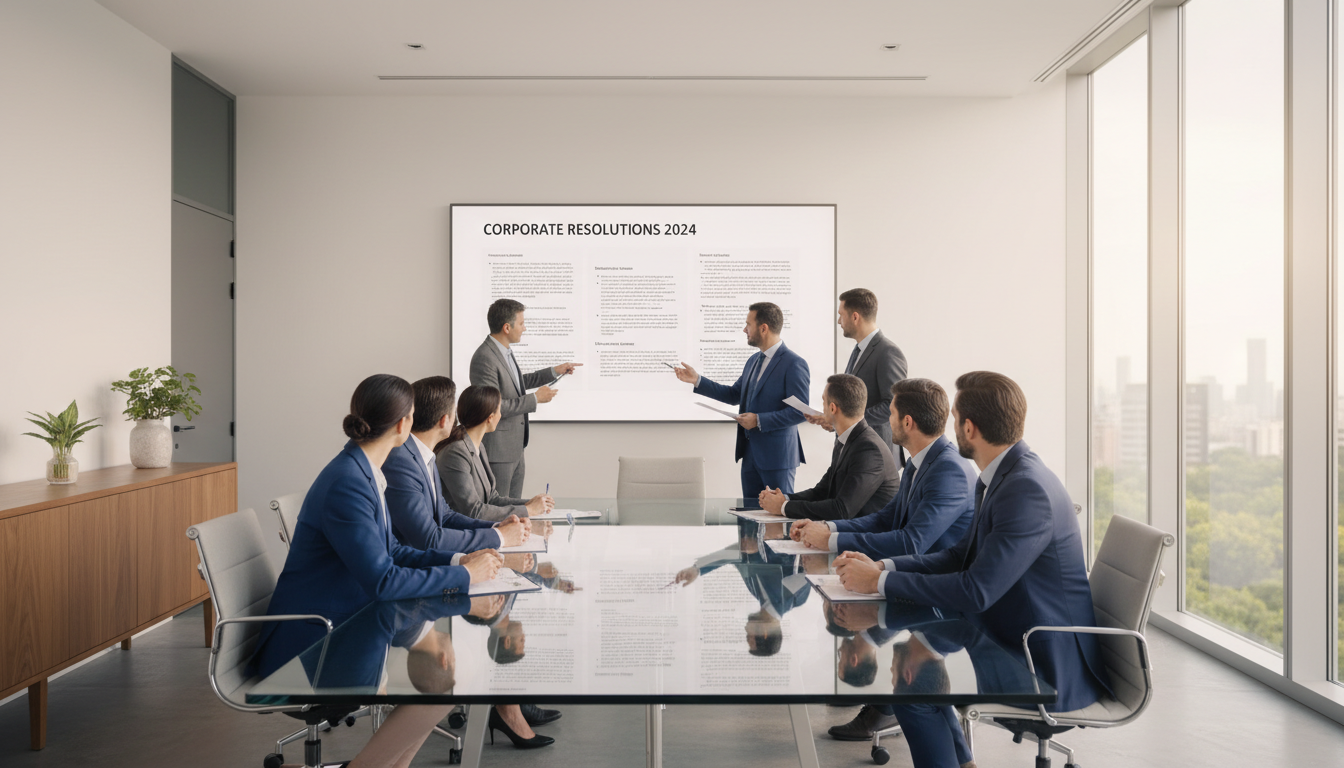 corporate meeting
