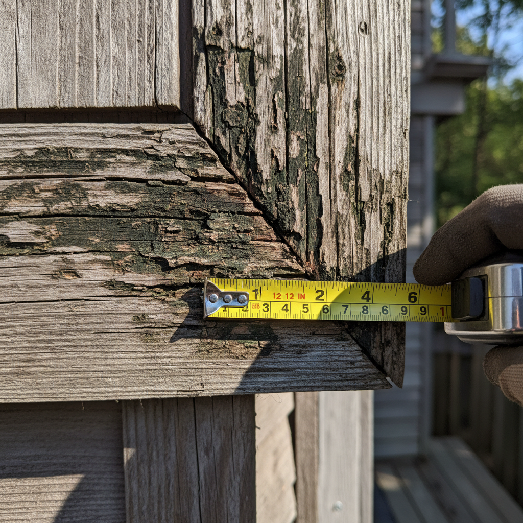 wood fence inspection