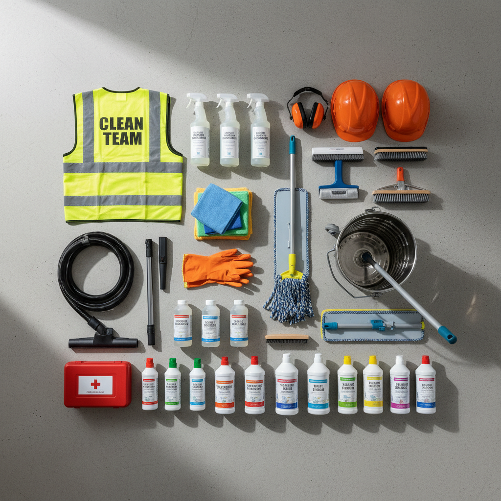 professional cleaning tools