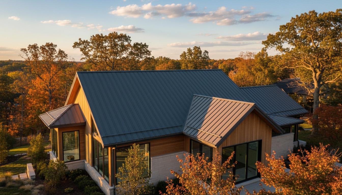 modern roof