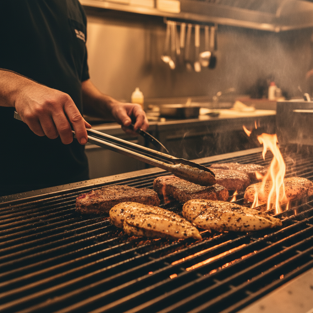 grill flame