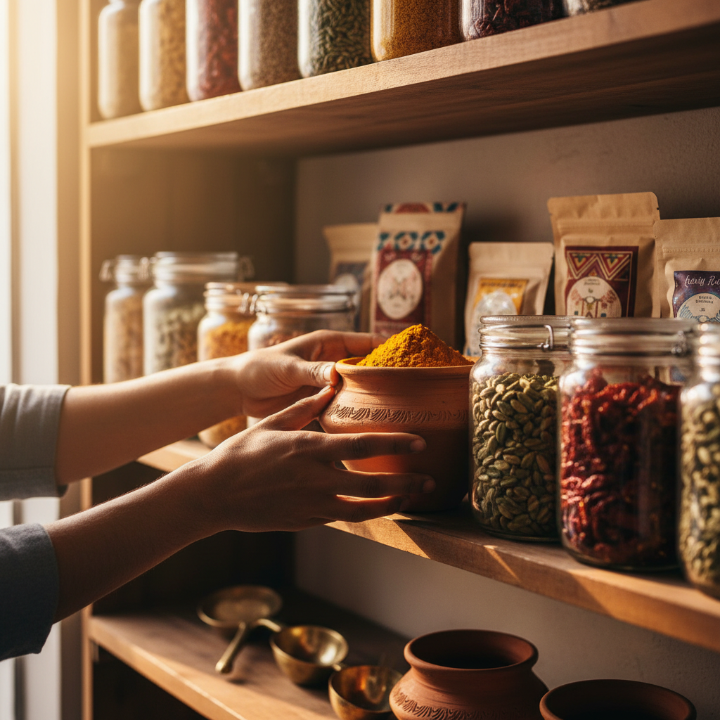 indian spice market