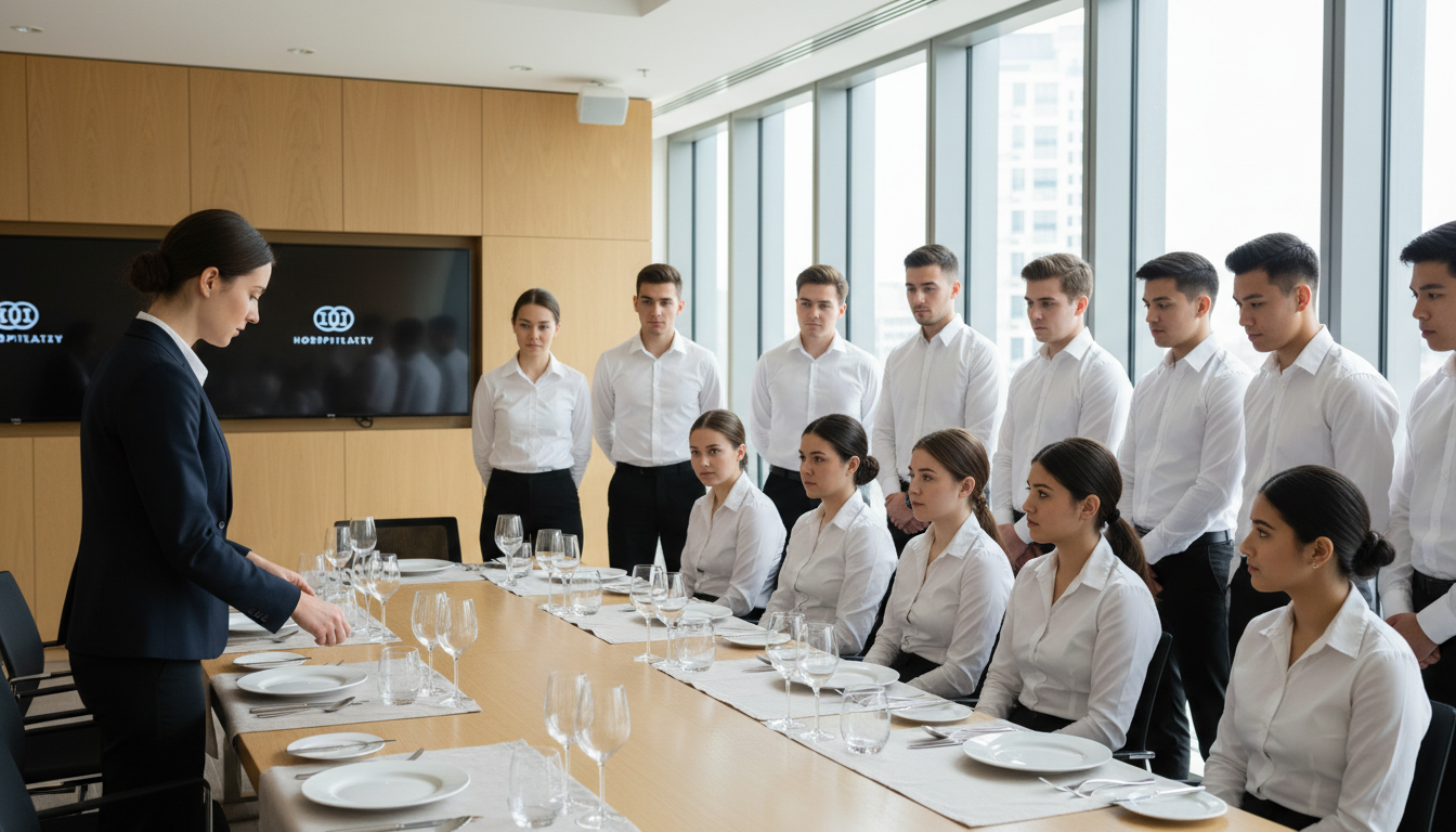 hotel staff training