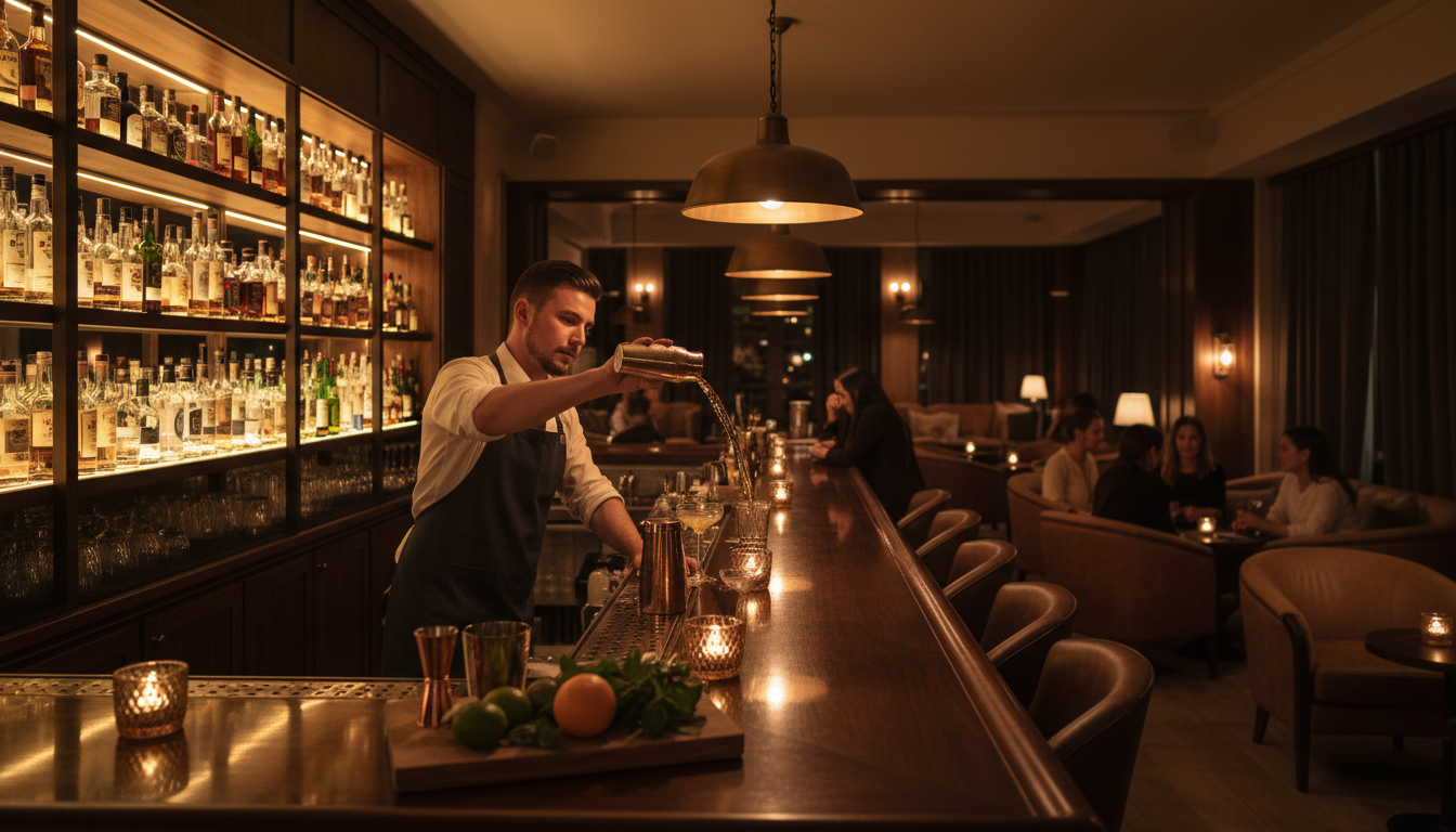 cocktail bar service