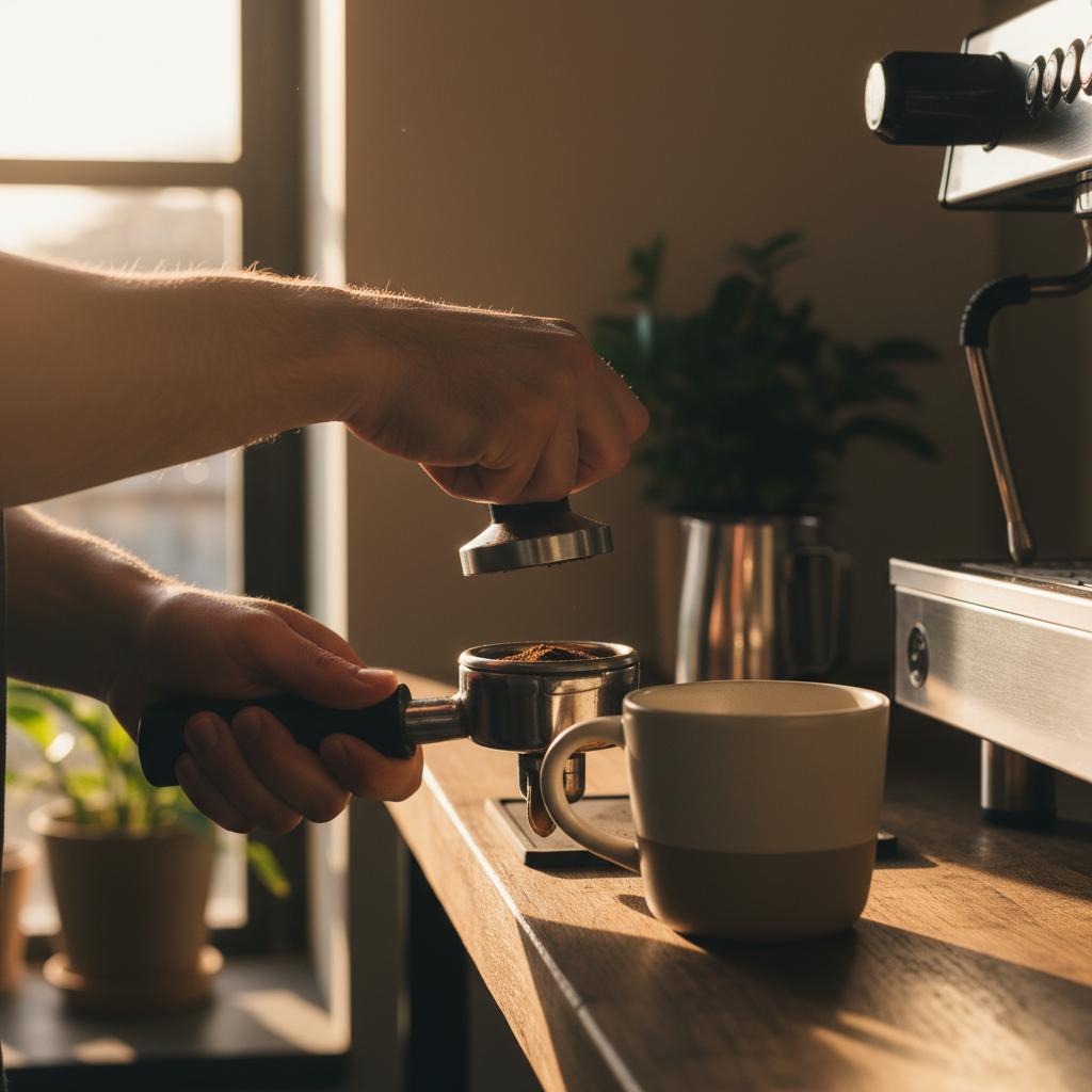 barista demonstration