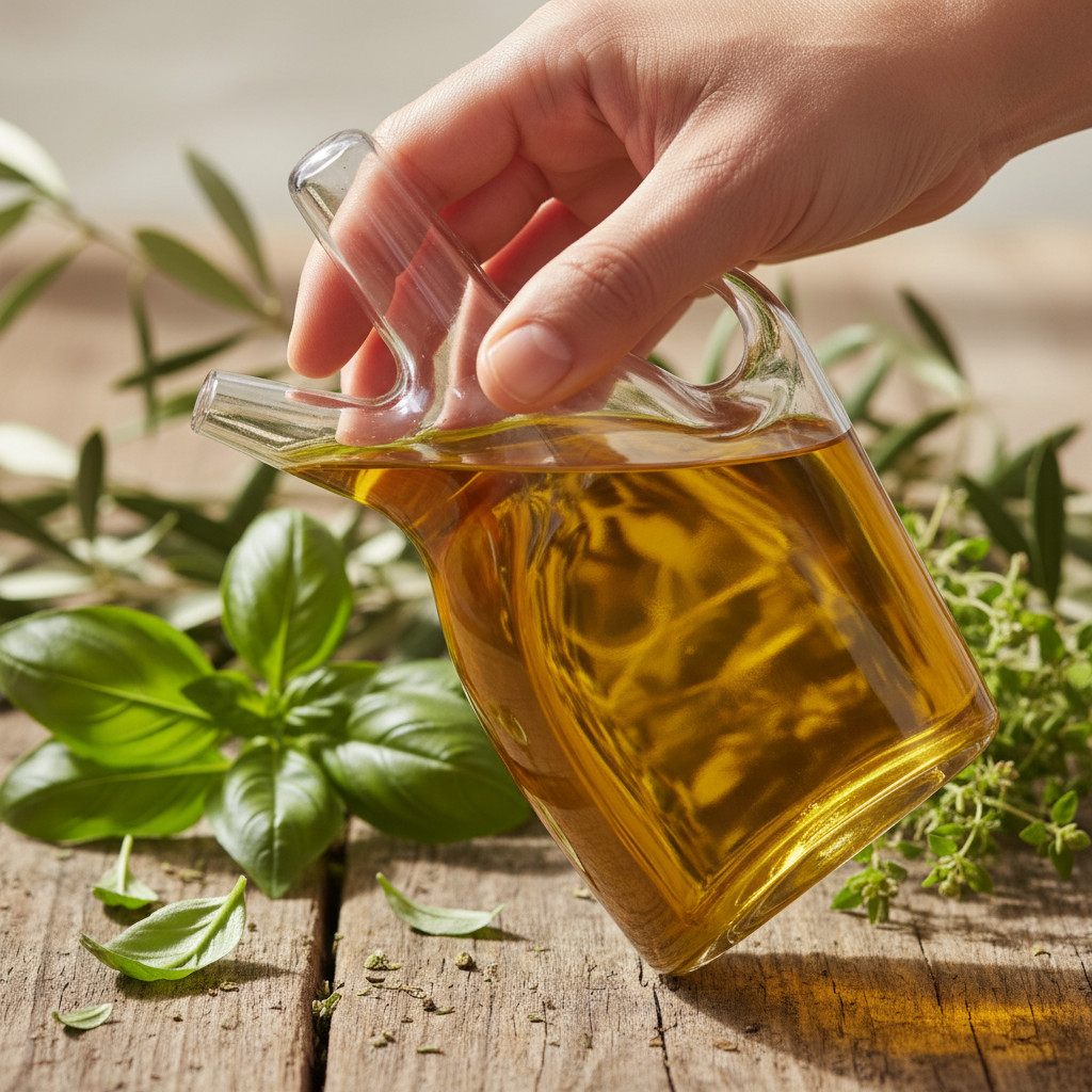 olive oil bottles