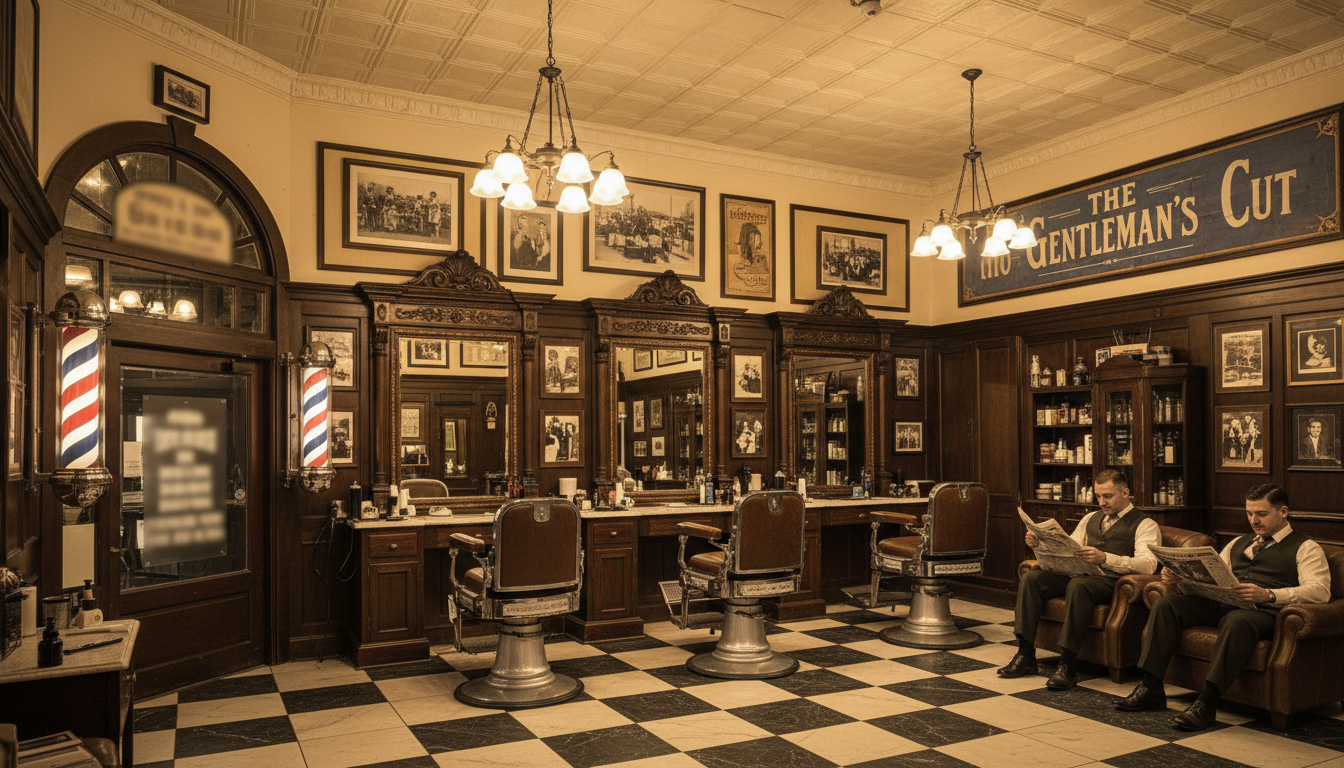 barbershop interior