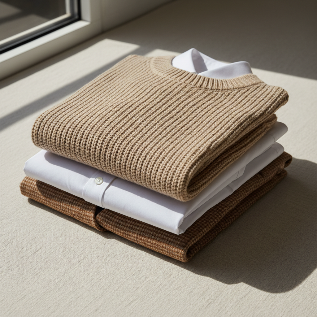 folded clothes