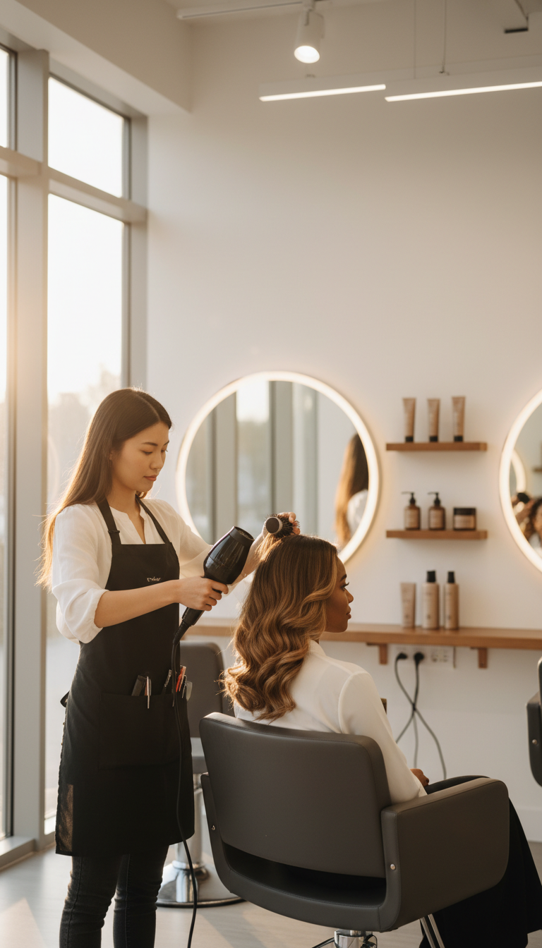 hair salon portfolio