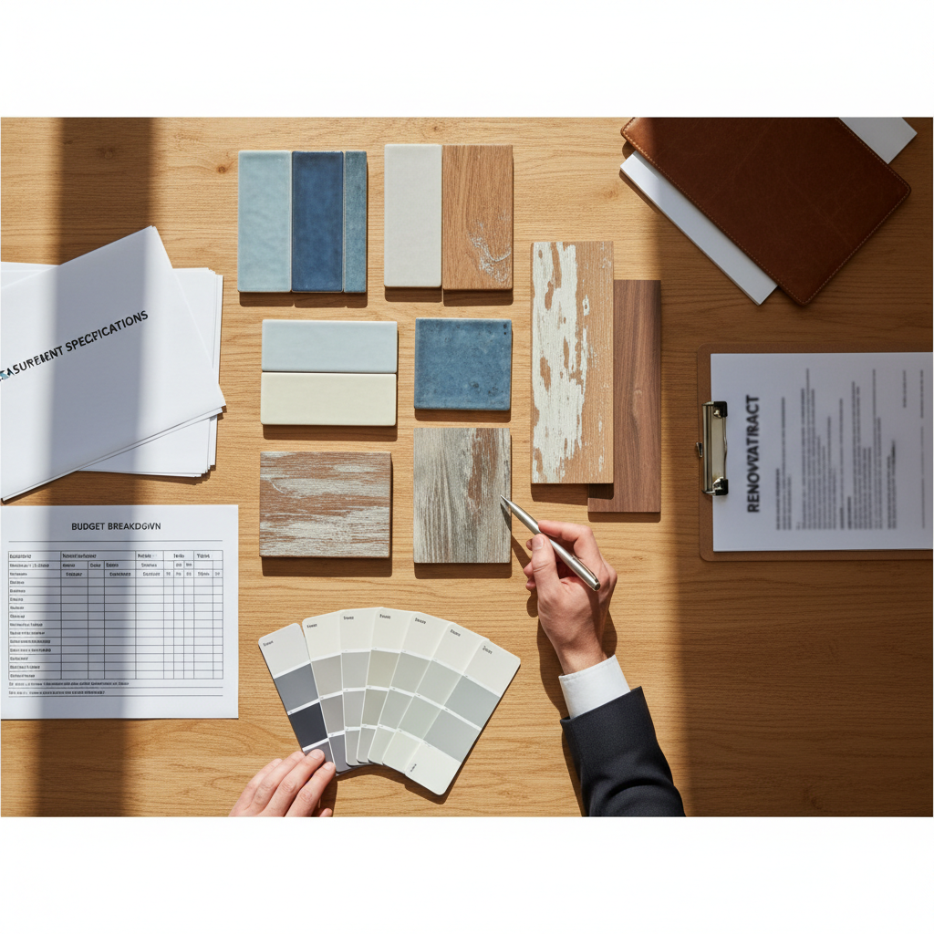 home renovation paperwork