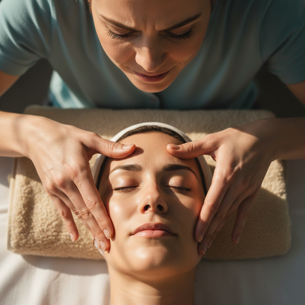 olive oil massage face