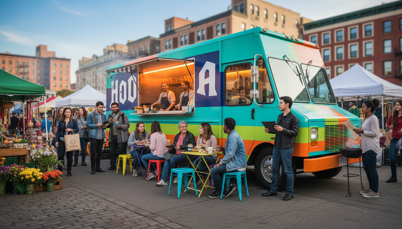 food truck location